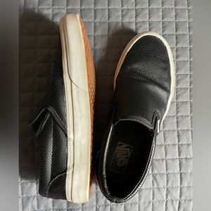 Black Slip-On Vans